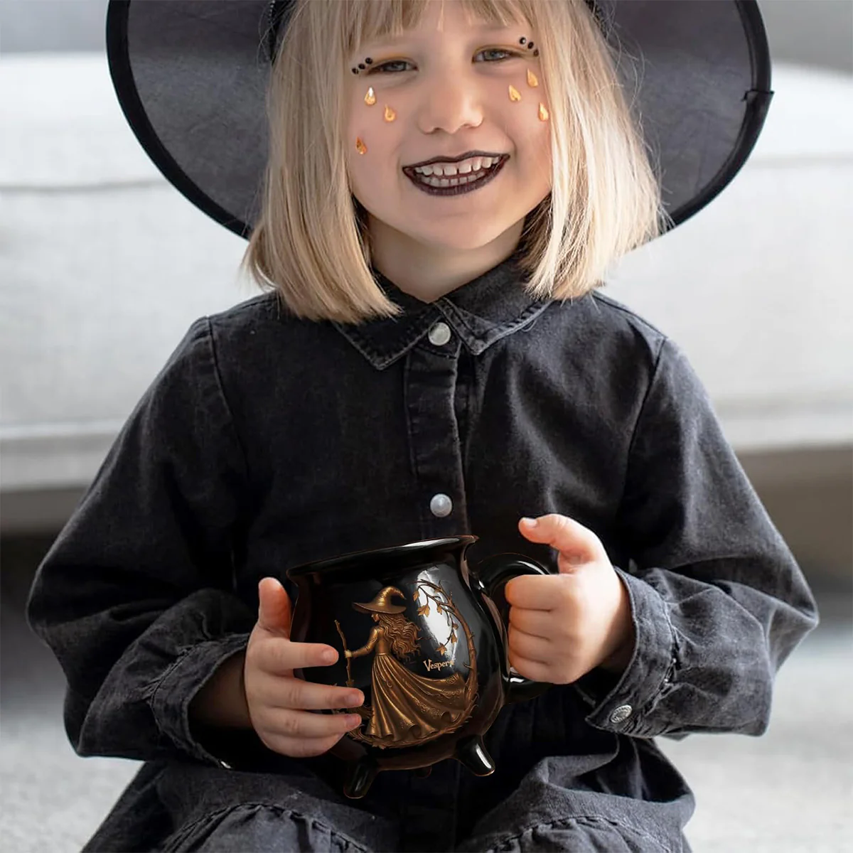 Halloween Witchy Cauldron Mug - Personalized Halloween Gifts - Image 10
